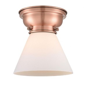 Cone - 1 Light Flush Mount In Industrial Style-7.4 Inches Tall and 7.75 Inches Wide - 1 of 1