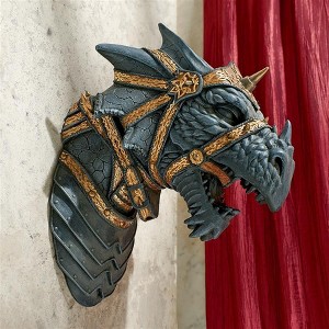 Design Toscano War Dragon Wall Sculpture - 1 of 3