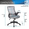 NicBex Adjustable Mesh Office Chair,Ergonomic Computer Chair,Swivel Desk Chair for Adult,Student - 3 of 4