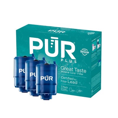 PUR 3-Stage Blue Faucet Mount Replacement Water Filter