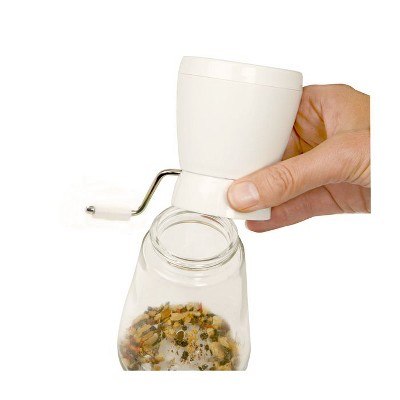 White and Clear Manual Nut and Topping Chopper
