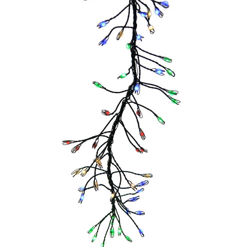 Celebrations Gold LED Micro Dot/Fairy Multicolored 250 ct String Christmas Lights 10 ft., 1 of 2