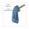 Boardwalk Microfiber Looped-End Wet Mop Head, Medium, Blue - image 3 of 4