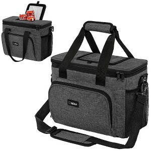OPUX Soft Cooler Bag, Insulated Collapsible Lunch Tote for Men Work Camping Travel Beach, Portable Leakproof Large Box - 1 of 4