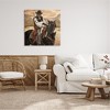 Stupell Industries Cowboy with Dog Landscape Canvas Wall Art - 2 of 4