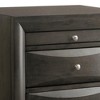 NicBex 2-Drawer Nightstand with Metal Handles Modern Bedside Table End Table for Living Room, Bedroom - 4 of 4