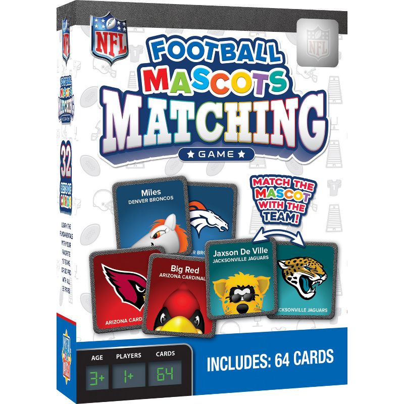 MasterPieces Sports Games - NFL Mascots Matching Game for Kids and Family, 2 of 6