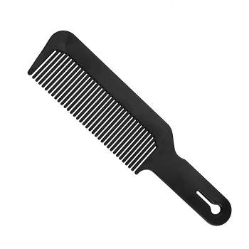Unique Bargains Wide Tooth Hair Comb Hairdressing Styling Tool for Men Women Plastic Black