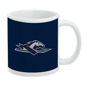 Longwood Primary Logo Ceramic Coffee Mug, Novelty Gift Mugs for Coffee, Tea and Hot Drinks, 11oz, White - 1 of 4