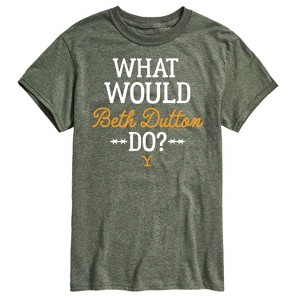 Men's - Yellowstone - What Would Beth Dutton Do Short Sleeve Graphic T-Shirt - 1 of 4