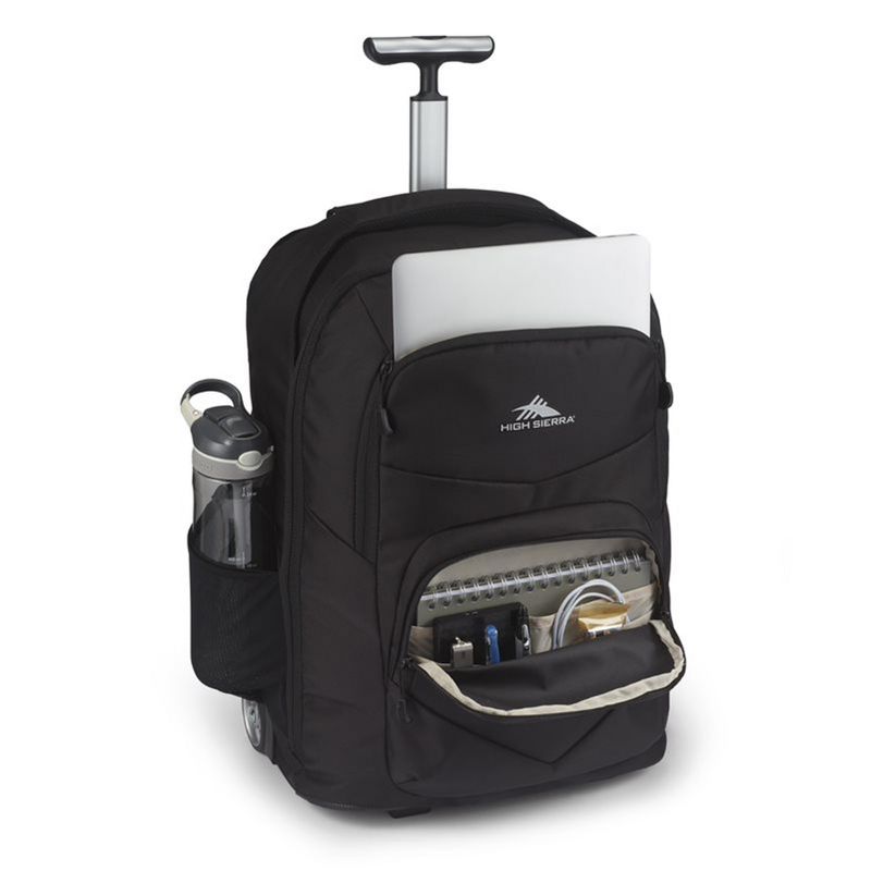 High Sierra Freewheel Pro Wheeled Backpack with 360 Degree Reflectivity, 5 of 7