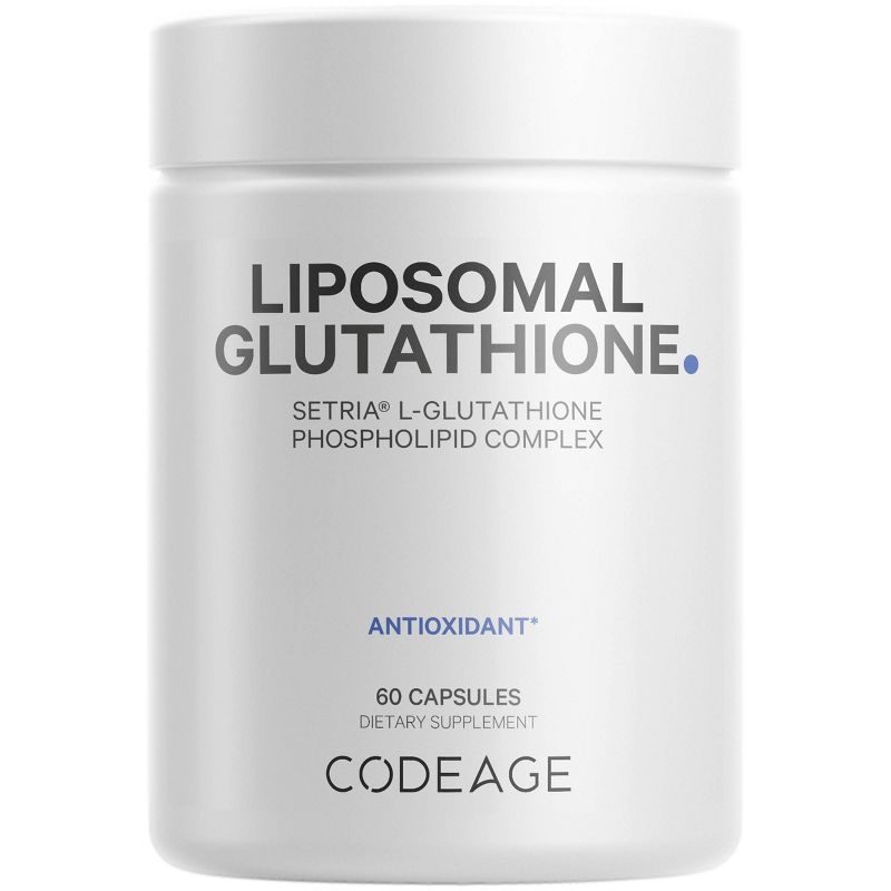 Codeage Liposomal Glutathione Vegan Capsules - 60ct, 1 of 14