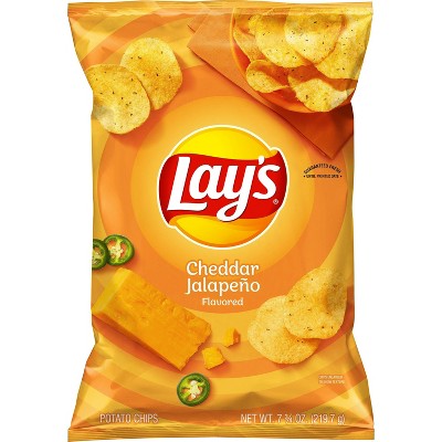 Lays Cheddar Jalapeno - 7.75oz