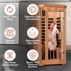 LifePro Far Infrared Sauna for Home - Canadian Hemlock Wood Dry Sauna with Bluetooth Sound System - 2 of 4