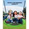 Mastgoal Sturdy & Comfortable 43 Inch Saucer Tree Swing Flying Indoor Outdoor Play Set Swing for Kids - 4 of 4