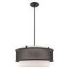 Livex Lighting Braddock 3 - Light Chandelier in  Bronze - 2 of 4