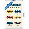 Trends International DC Comics Batman: 85th Anniversary - The Batmobiles Logos Framed Wall Poster Prints - 3 of 4