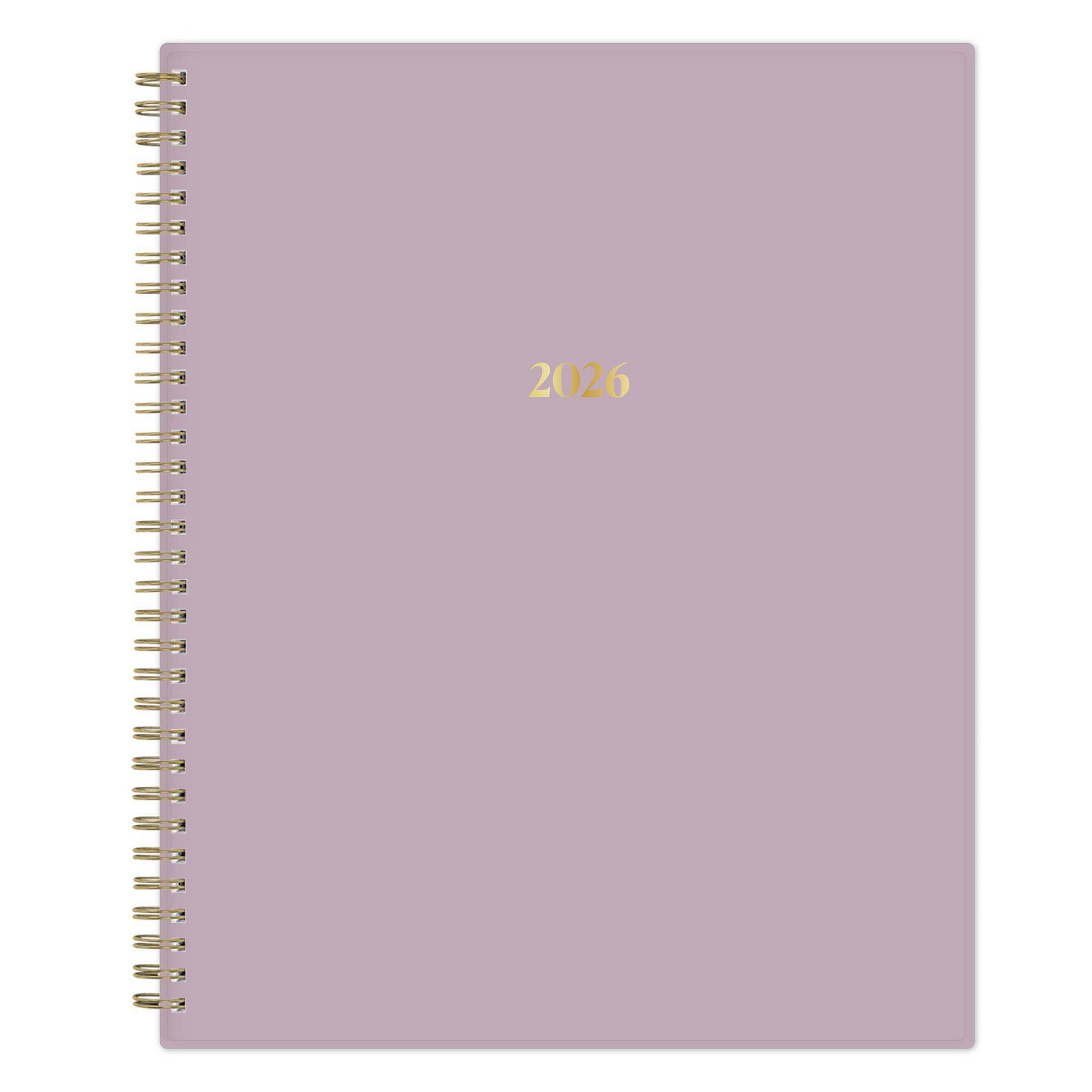 Blue Sky The Everygirl 2026 Weekly/Monthly Planning Calendar 8.5"x11" Muted Lilac