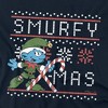 Boys' Smurfs Christmas Smurfy Candy Cane Xmas T-Shirt - 2 of 4