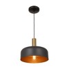 Artcraft Lighting Orsa 1 - Light Pendant in  Black/Brushed Brass - 3 of 4