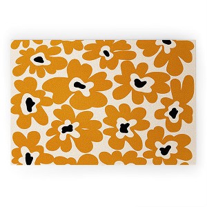 Miho spring summer garden Looped Vinyl Welcome Mat - Society6 - 1 of 2