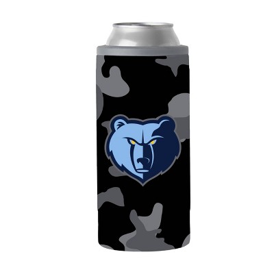 NBA Memphis Grizzlies 12oz Camo Slim Can Coolie - Black