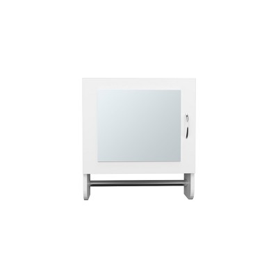 GlasFlength Decorative Wall Mirrors Wall Art Bathroom Decor Cabinet Vanity Medicine Cabinet Mirrors for Bathroom Wall, White, 5.7"*17.7"*19.7"
