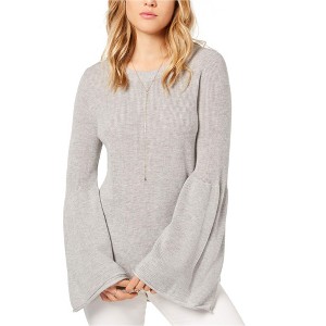 Kensie Womens Bell Sleeve Pullover Sweater - 1 of 1