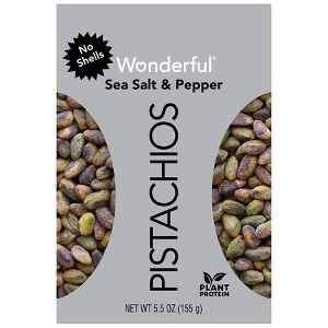 Wonderful Pistachios Sea Salt & Pepper 5.5 oz - 1 of 1