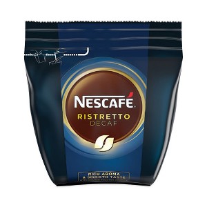 Nescafé Ristretto Decaffeinated Blend Coffee, 8.8 oz Bag, 4/Carton - 1 of 4