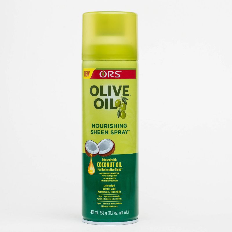 ORS Olive Oil Nourishing Sheen Spray - 11.7oz, 3 of 8