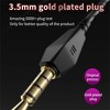 Copper Driver Sports Earphones,3.5mm In-Ear Running Earphones with Microphone Music Earphones - 3 of 4