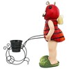 Design Toscano Polly the Lady Bug Fairy Garden Helper Statue - 4 of 4