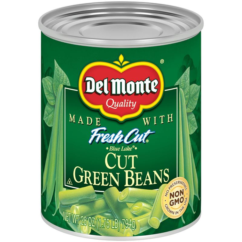 Del Monte Fresh Cut Green Beans 28oz., 1 of 7