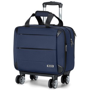 Rolling Laptop Bag - Rolling Laptop Briefcase on Wheels for Women/Men Fits Up to 15Inch - 1 of 4