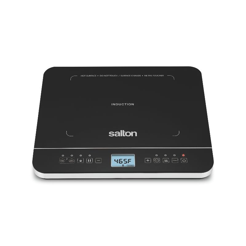 Salton Induction Cooktop with Temperature Probe Black, 1 of 9