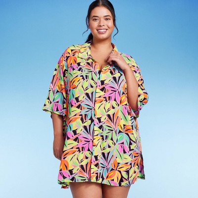 plus size bathing suit cover ups target