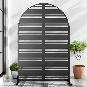 Dovelina Arched Outdoor Privacy Screen Patio Decorative Screens - 1 of 4