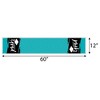 Big Dot of Happiness Teal Grad - Best is Yet to Come - Petite Turquoise Graduation Party Paper Table Runner - 12 x 60 inches - 3 of 4