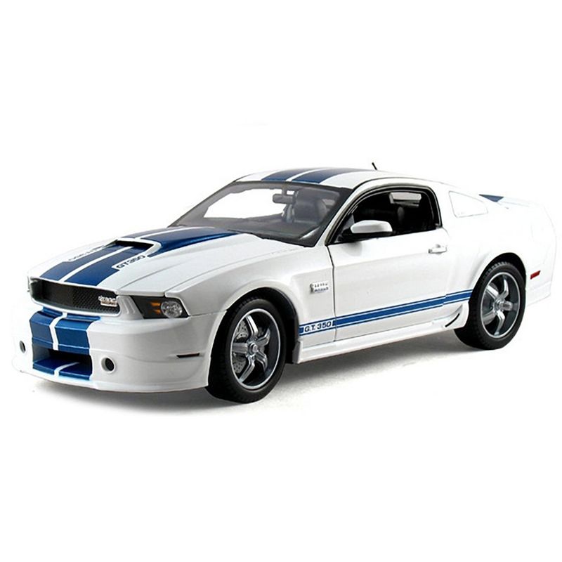 2011 Ford Shelby Mustang GT350 White 1/18 Diecast Model Car by Shelby Collectibles, 2 of 4