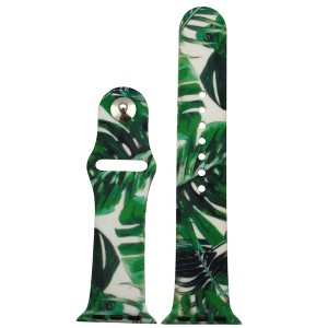 Olivia Pratt Assorted Printed Silicone Apple Watch Band - 1 of 4