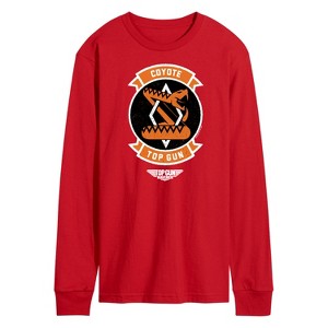 Men's - Top Gun: Maverick - Coyote Badge Long Sleeve Graphic T-Shirt - 1 of 3