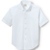 Lands' End School Uniform Kids Short Sleeve No Iron Pinpoint Dress Shirt - 3 of 4