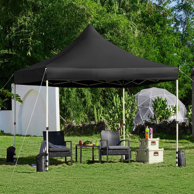 Yaheetech 10×10 FT Commercial Pop Up Canopy Tent, 2 of 6