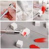 100Pcs Soft Nail Sponges for Ombre, Nail Art Sponges With Grabbing Pen, Aura Nails, Ombre Nail Brush - 4 of 4