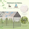 LOVMOR 86.5" x 40.5" Portable Small Animal Playpen for Rabbit - 4 of 4