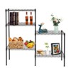 DOMETOUR Adjustable 5-Tier Metal Storage Rack ¨C Durable, Space-Saving Organizer for Kitchen, Garage, Office, or Home Use - 2 of 4