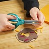 Fiskars 7'' NonStick Softgrip Scissors Teal Sparkle: Stainless Steel, School & Kids, 7 Inch, Lifetime Warranty - 2 of 2