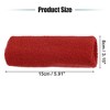 Unique Bargains Sweat Absorbing Cotton Yarn Latex Wrist Sweatbands Wrist Band 3.15"x5.91" 1 Pair - 4 of 4