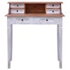 vidaXL Writing Desk with Drawers Computer Desk for Office Solid Reclaimed Wood - 3 of 4